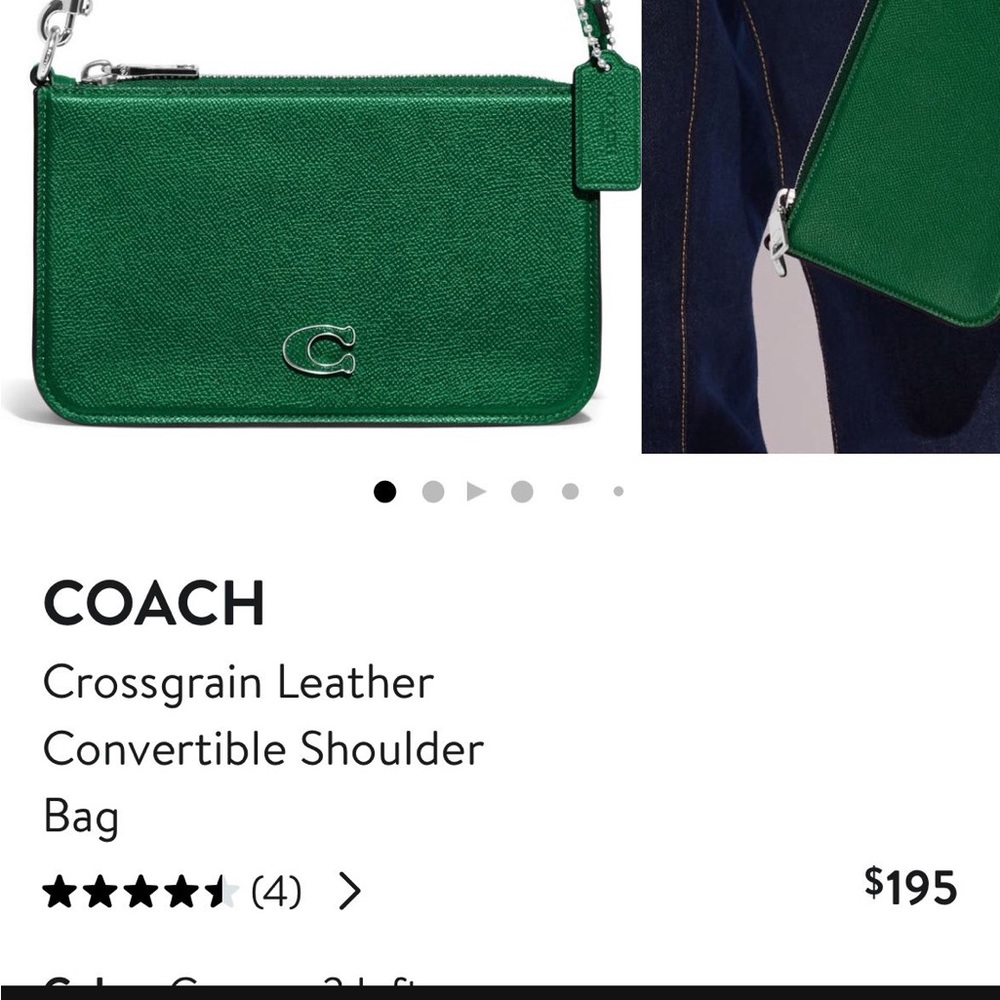 Coach shoulder bag